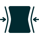 Adjustable lace-up fit