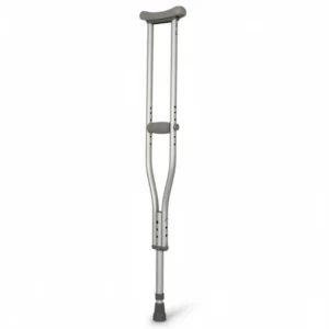 Medline Basic Aluminum Crutch, Adult, 5'1-5'9