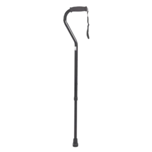 Offset Aluminum Cane, Height 29"-38"
